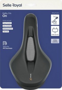 Selle Royal Siodło SELLEROYAL ON OPEN ATHLETIC 45st. żelowe + elastomery unisex (NEW 2024) 1