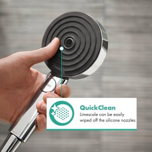 Słuchawka prysznicowa Hansgrohe główka prysznicowa 105 3jet Relaxation EcoSmart* Pulsify Select S, chrom 24111000 7