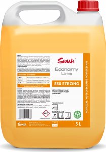 Swish SWISH E50 STRONG - Skoncentrowany środek czyszczący do mycia i odtłuszczania powierzchni, 5 l 2