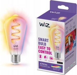 Signify WiZ White & Color 60W E27 ST64 Edison Tunable Einzelpack- 1