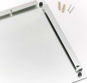 Zeller Szklana tablica magnetyczna MEMO, biała + 3 magnesy, 60x40 cm, ZELLER 3