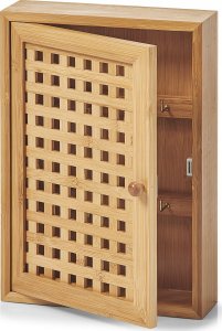 Zeller Wieszak na klucze - szafka bambusowa, ZELLER 6