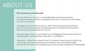 Zeller Drewniany stojak na noże, blok do noży - 25x22x13cm, ZELLER 6