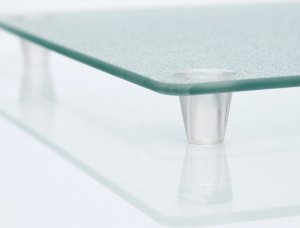 Zeller Szklane płyty ochronne na kuchenkę, deski do krojenia – 2 sztuki, ZELLER 4