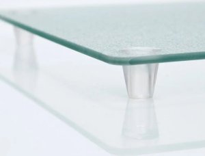 Zeller Szklane płyty ochronne na kuchenkę, deski do krojenia – 2 sztuki, ZELLER 9