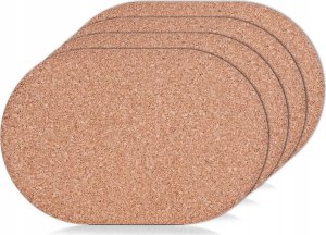 Zeller Podkładki korkowe na stół - 4 sztuki w komplecie, ZELLER 6