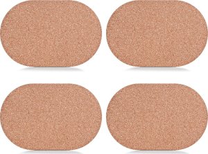 Zeller Podkładki korkowe na stół - 4 sztuki w komplecie, ZELLER 8
