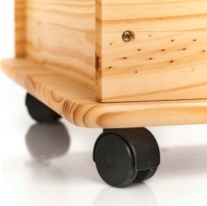 Zeller Skrzynia do przechowywania, organizer z pokrywą, 130L 5