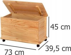 Zeller Skrzynia do przechowywania, organizer z pokrywą, 130L 7