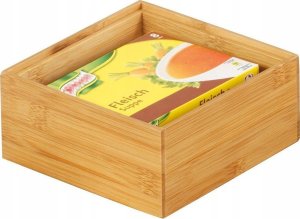Zeller Bambusowy pojemnik do przechowywania, 15x15x7 cm, ZELLER 2