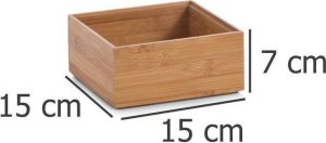 Zeller Bambusowy pojemnik do przechowywania, 15x15x7 cm, ZELLER 6