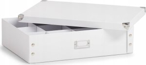 Zeller Pudełko na krawaty i paski - organizer, kolor biały, ZELLER 3