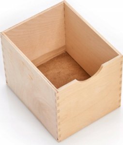 Zeller Pojemnik na drobiazgi, 5 szuflad, drewniany, mini regał do decoupage- 86x21x18 cm, ZELLER 3