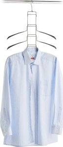 Zeller Wieszaki na ubrania, koszule, kurtki 5 sztuk, haczyk do powieszenia, ZELLER 2