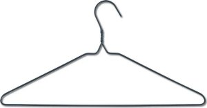 Zeller Komplet wieszaków metalowych na ubrania, wieszak na spodnie, wieszak na kurtki, wieszaki do garderoby, wieszaki ubraniowe z metalu, ZELLER 4