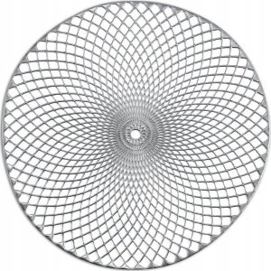Zeller Podkładka pod talerz MANDALA, Ø 38 cm, kolor srebrny 2