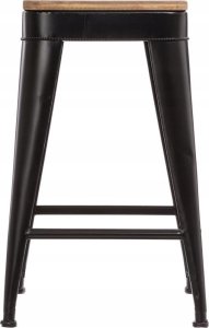 Atmosphera Taboret - stołek czteronożny, metalowy, barowy 3