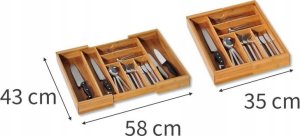 Kesper Wkład na sztućce regulowany, 35-58 cm, KESPER 5