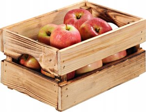 Kesper Drewniana skrzynka do przechowywania, sosna, 30 x 20 cm, 3