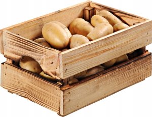 Kesper Drewniana skrzynka do przechowywania, sosna, 30 x 20 cm, 4