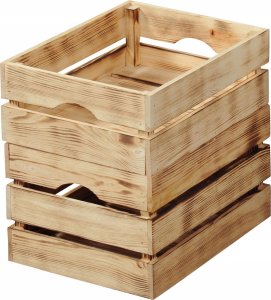 Kesper Drewniana skrzynka do przechowywania, sosna, 30 x 20 cm, 5