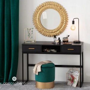 Lampa podłogowa Atmosphera Nowoczesna lampa stojąca z metalu, lampa dekoracyjna, lampa do salonu, lampa do sypialni, lampa podłogowa, czarna lampa stojąca 7