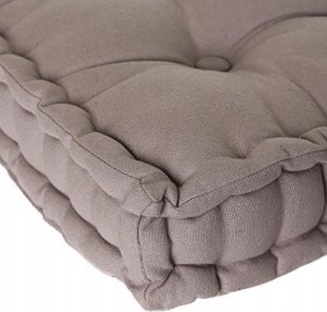 Atmosphera Poduszka do siedzenia na podłodze, 40x40x8 cm, kolor jasnoszary 2