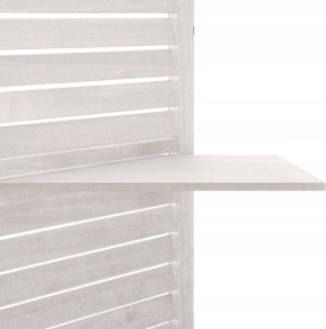 Atmosphera Parawan składany drewniany, 120 x 170 cm, biały 5