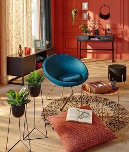 Lampa stołowa Atmosphera Oświetlenie dekoracyjne LED LIVING, 26,5 cm, kolor bursztynowy 2