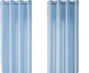 Atmosphera Firana gotowa na przelotkach, 140 x 240 cm, różowa z kropeczkami 6