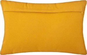 Atmosphera Poduszka dekoracyjna podłużna PATY, 50 x 30 cm, kolor żółty ze wzorem 7