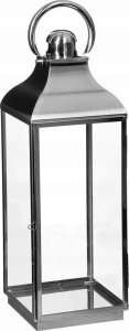 Atmosphera Lampion dekoracyjny szklany INOX, 3 sztuki w komplecie 2