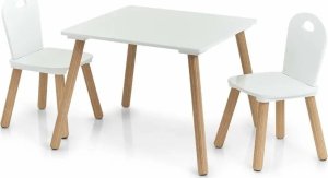 Zeller Zestaw mebelków dla dzieci Scandi, 2 krzesła + stolik,meble dla dzieci 7