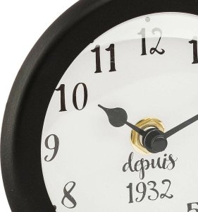 Atmosphera Zegar stołowy metalowy, motyw roweru, 29 cm 2