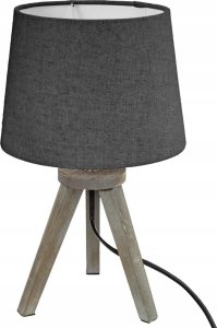 Lampa stołowa Atmosphera Lampa stołowa MINI GRIS, drewniane nóżki, 30 cm 1