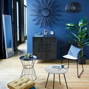 Atmosphera Poduszka do siedzenia na podłodze, 40x40x8 cm, kolor żółty 5