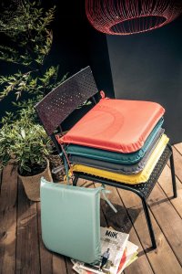 TODAY Poduszka na krzesło SPIRIT GARDEN, 40 x 40 cm, czerwona, TODAY 3