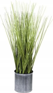 Atmosphera Sztuczna roślina ozdobna TRAWA, 45 cm, szara doniczka 7