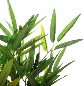 Atmosphera Sztuczna roślina ozdobna BAMBUS, 26 cm, czarna doniczka 2