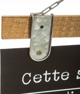 Atmosphera Tablica kredowa wisząca z kalendarzem, 69 x 50 cm 2