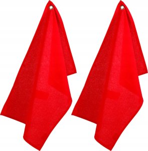 Atmosphera Ściereczki kuchenne z bawełny, 2 sztuki, czerwone 7