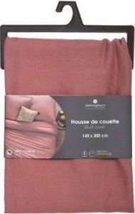 Atmosphera Poszwa na kołdrę, 140 x 200 cm, bawełna, koralowa 3