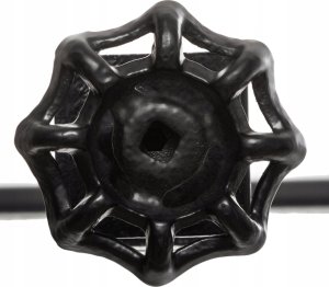 Dekoracja świąteczna Atmosphera Drążek do dekoracji stołu, czarny, regulowana długość 2