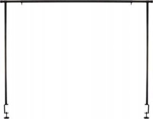 Dekoracja świąteczna Atmosphera Drążek do dekoracji stołu, czarny, regulowana długość 6