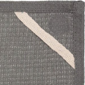 Atmosphera Ręczniki kuchenne z printem, 45 x 70 cm, 3 sztuki, szare 5