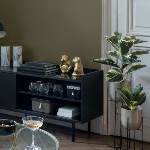 Atmosphera Trzy mądre małpy, figurki złote z polyresinu, wys. 17 cm 7