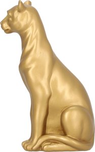 Atmosphera Złota figurka pantera, polyresin, wys. 23 cm 11
