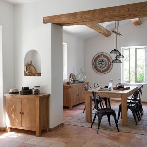 Atmosphera Zegar ścienny z ozdobnym mechanizmem LANA, Ø 90 cm 6