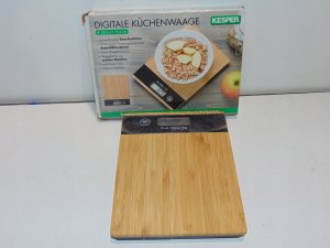 Waga kuchenna Kesper Waga kuchenna elektroniczna, max. 5 kg, bambus, KESPER 2