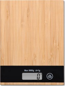Waga kuchenna Kesper Waga kuchenna elektroniczna, max. 5 kg, bambus, KESPER 4